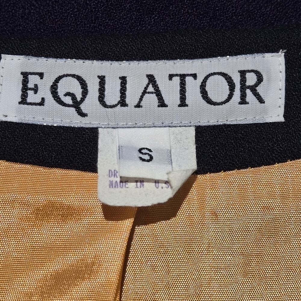 Vtg 80s 90s Equator Military Hussar Jacket Wool Purple Gold S Indie Sleaze - Picture 11 of 12